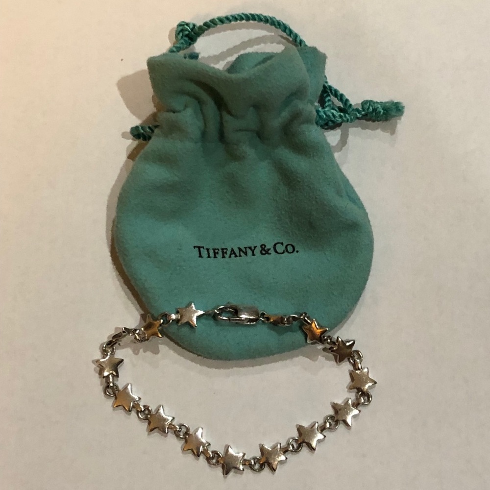 Tiffany & Co. Sterling Silver Star Bracelet